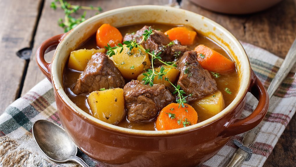 hearty beef stew comfort