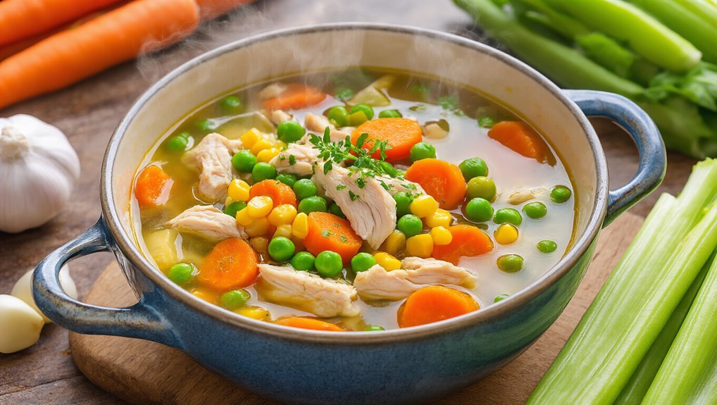 hearty chicken vegetable soup