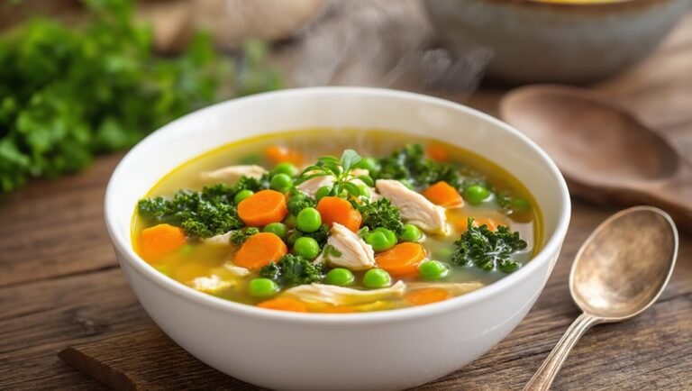 hearty chicken vegetable soup