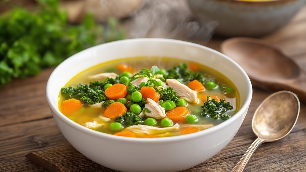 hearty chicken vegetable soup