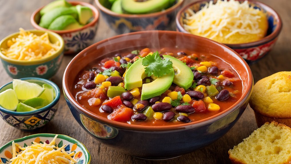 hearty vegetable chili recipe
