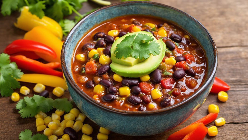hearty vegetarian chili recipe