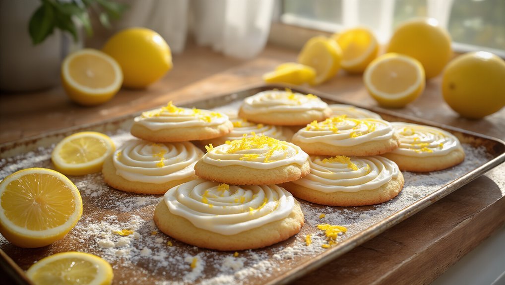 lemon zest sugar cookies