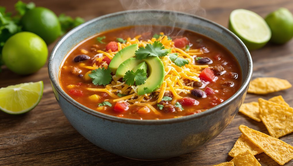 low carb taco soup recipe