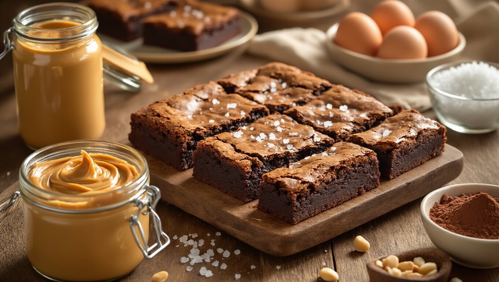 peanut butter chocolate brownies