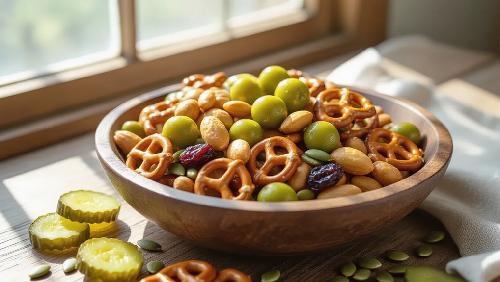 pickle enhanced trail mix adventure