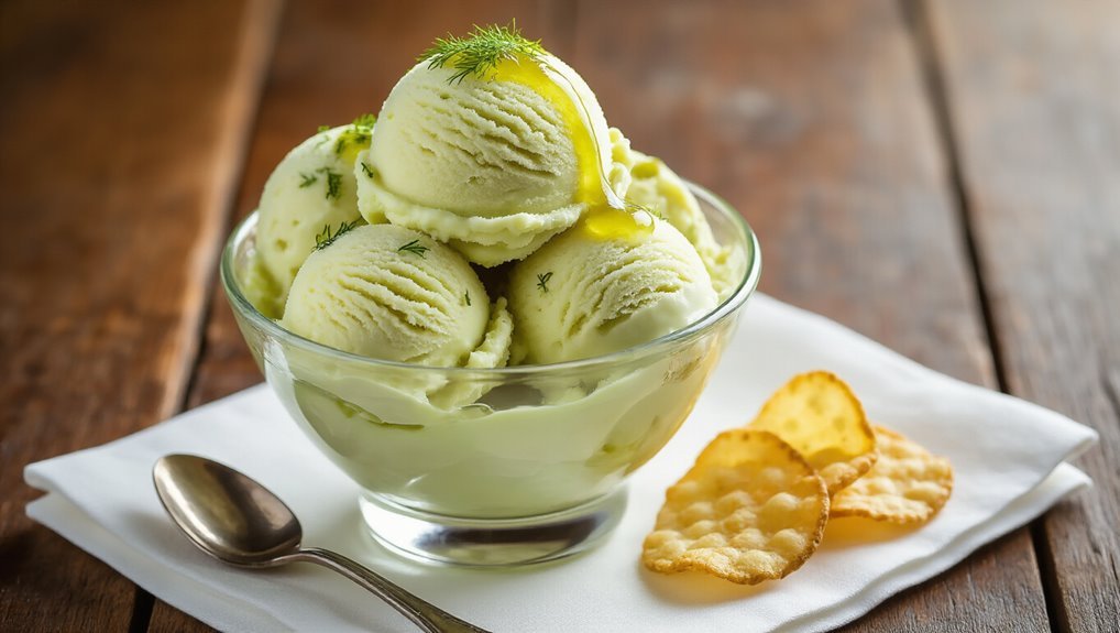pickle infused ice cream delight