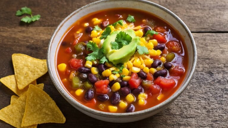 quick and flavorful taco soup