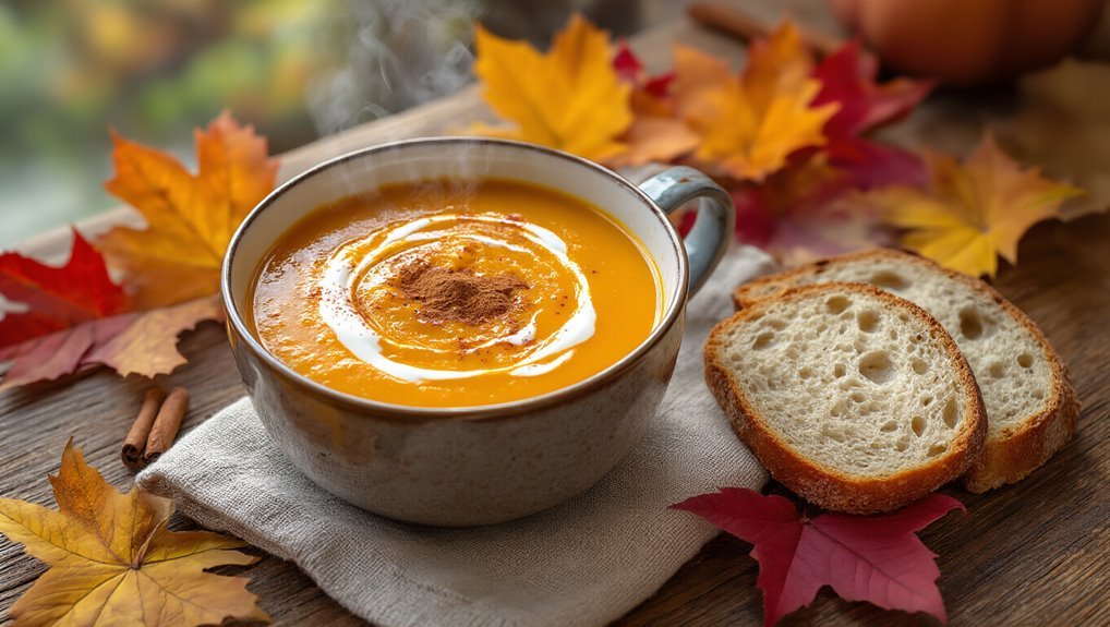 spiced apple carrot soup