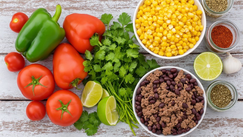 taco soup key ingredients