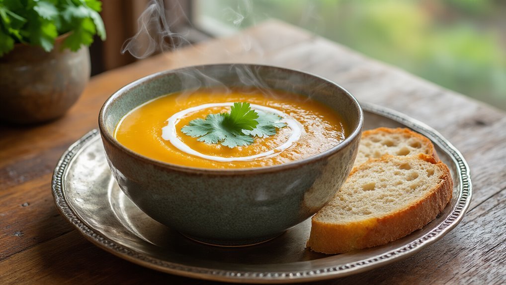 warm nutritious winter soup