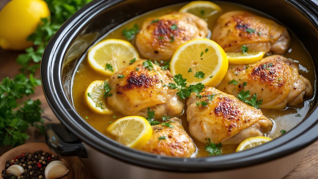 zesty lemon garlic chicken