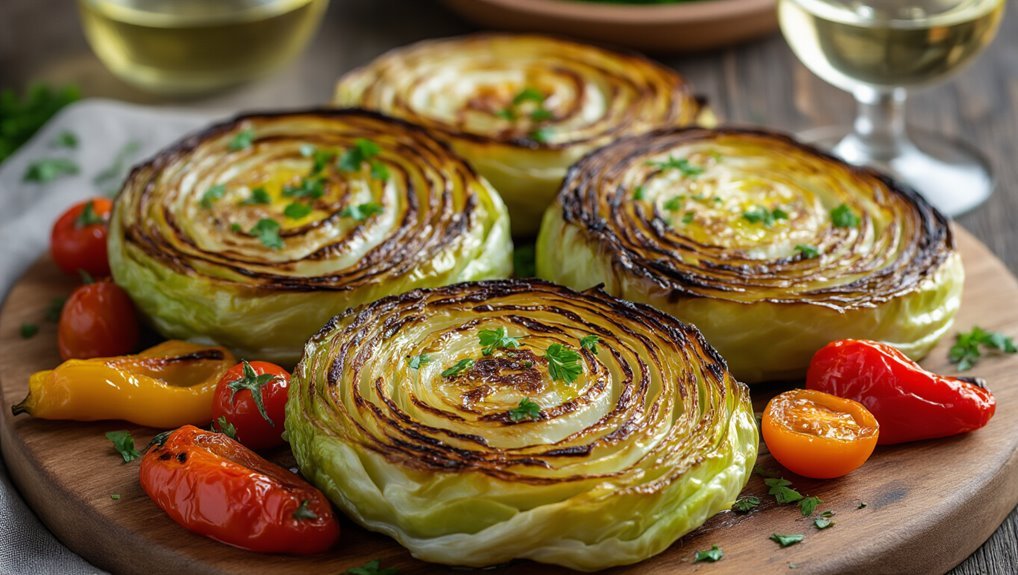 elevate grilled cabbage steaks