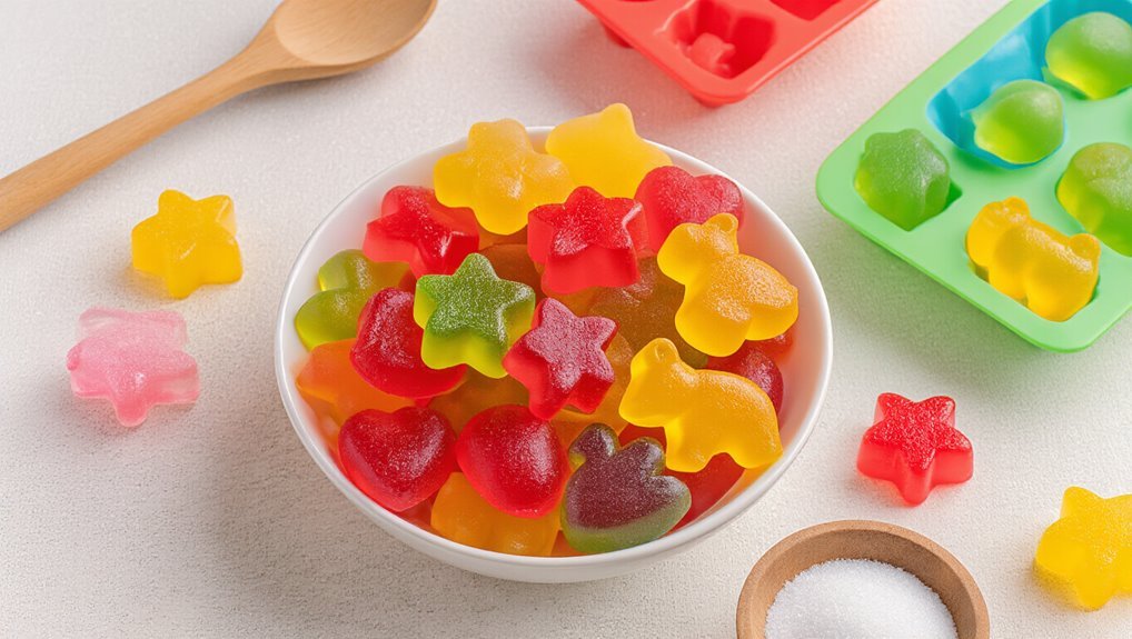fun gummy shapes molds