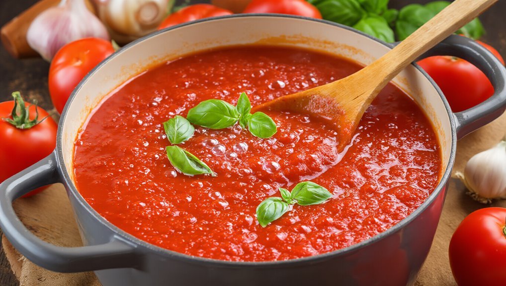 perfect homemade tomato sauce