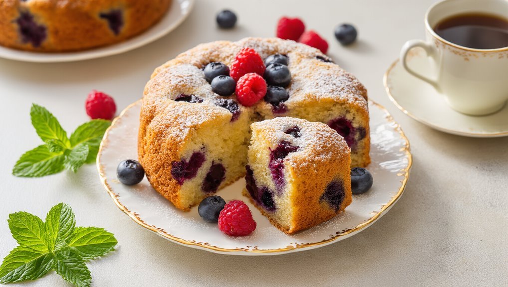 berry coffee cake delight