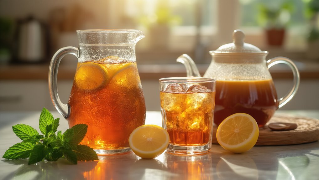 brew fresh customizable iced tea