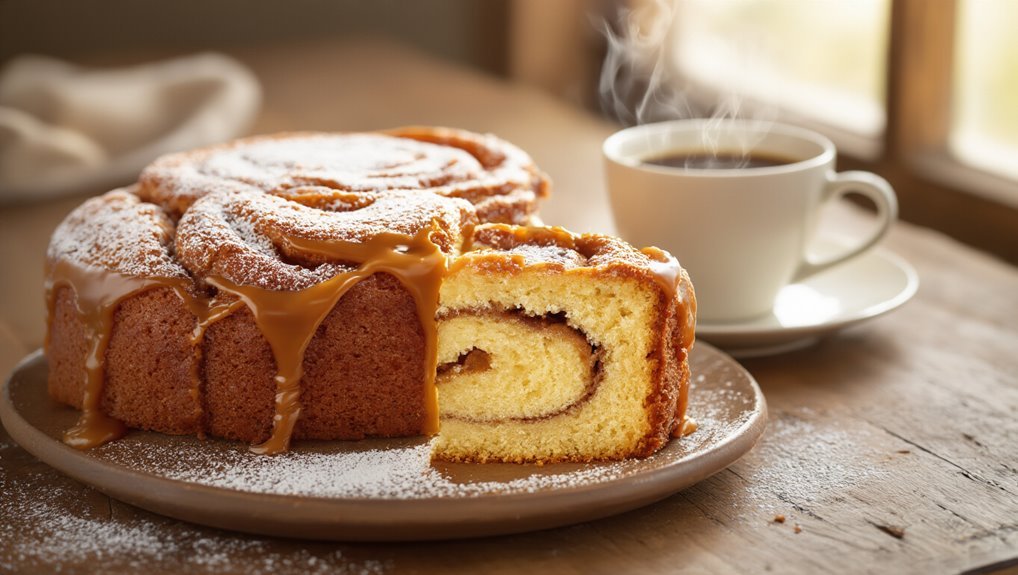 caramel coffee cake delight