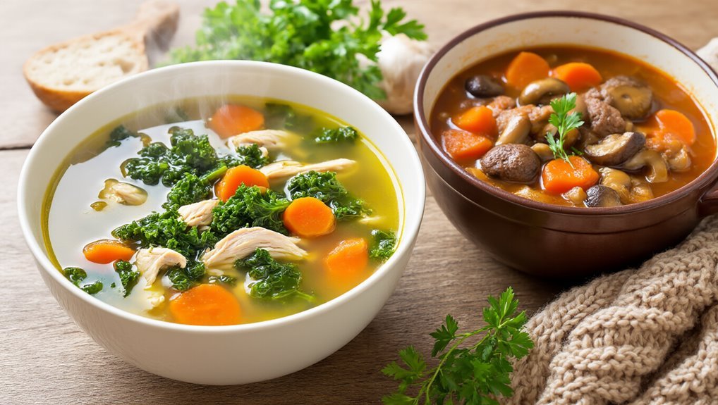 comforting nourishing soups and stews