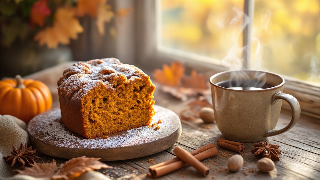 cozy spiced pumpkin cake