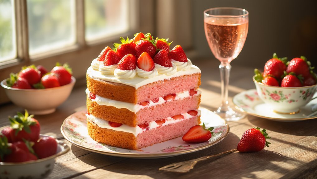 delicious strawberry cake pairings