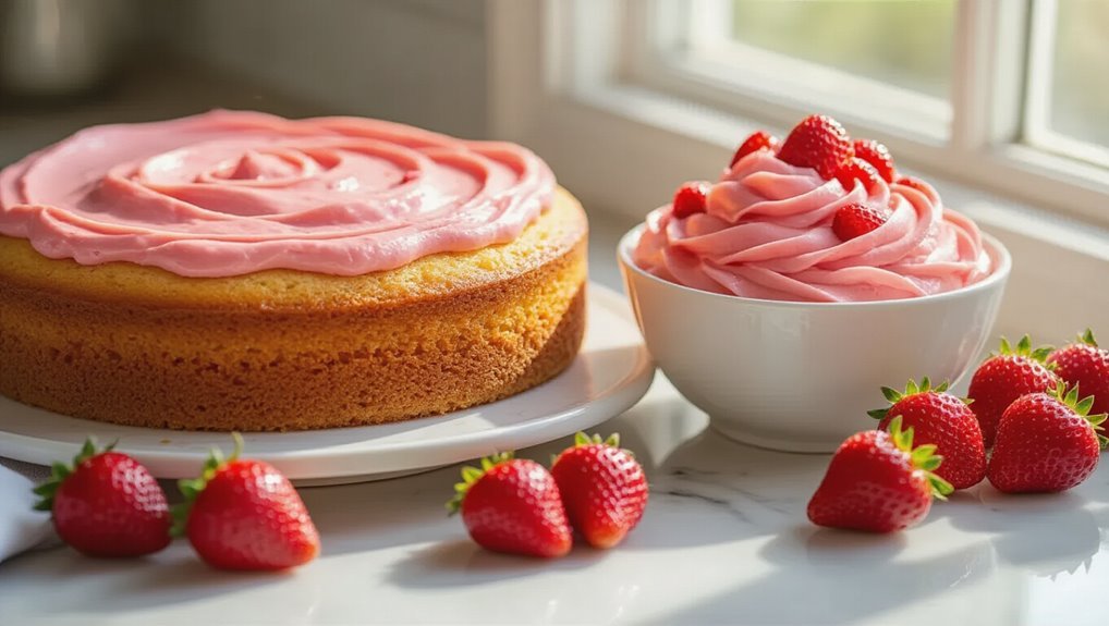 delicious strawberry frosting recipe