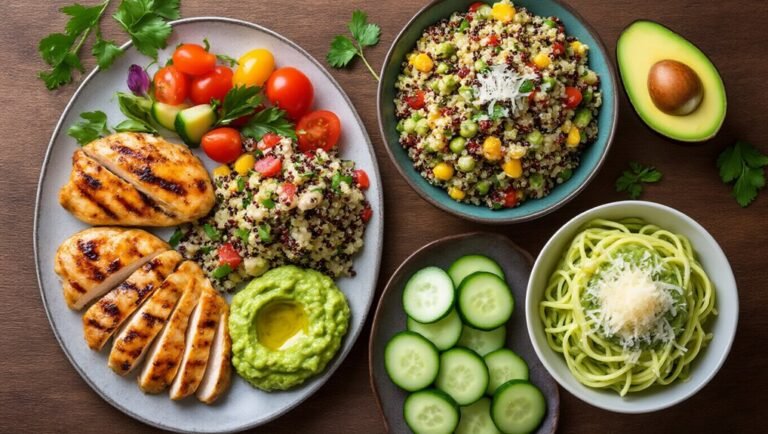filling high protein low carb recipes
