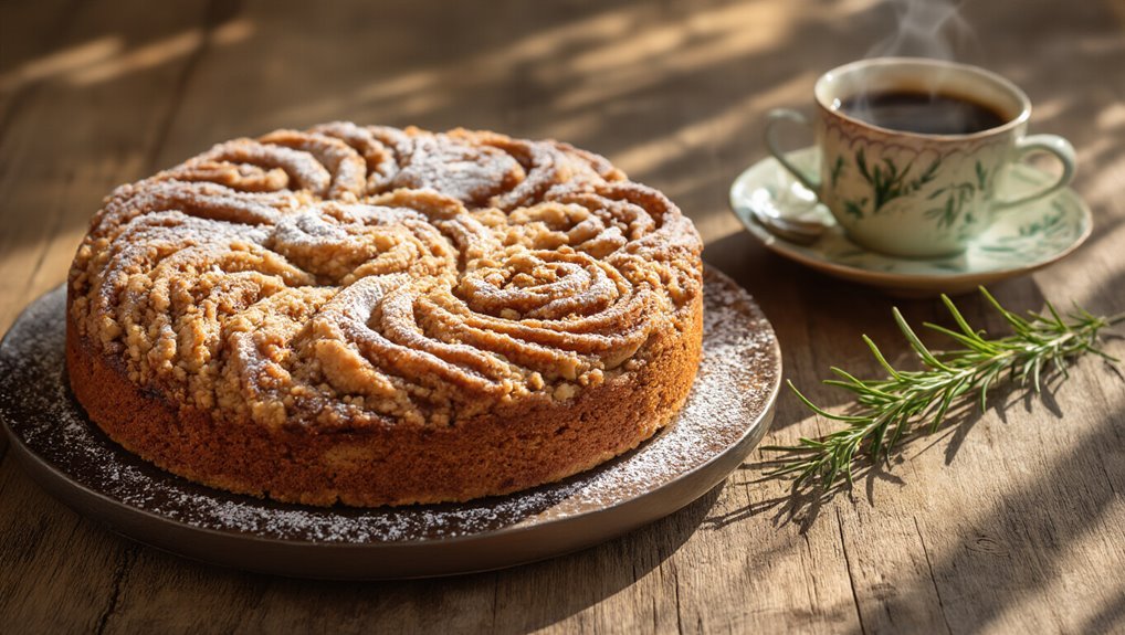 gluten free coffee cake delight