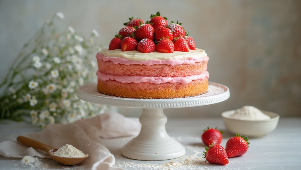 moist strawberry cake tips