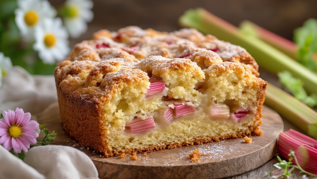 perfect rhubarb coffee cake tips
