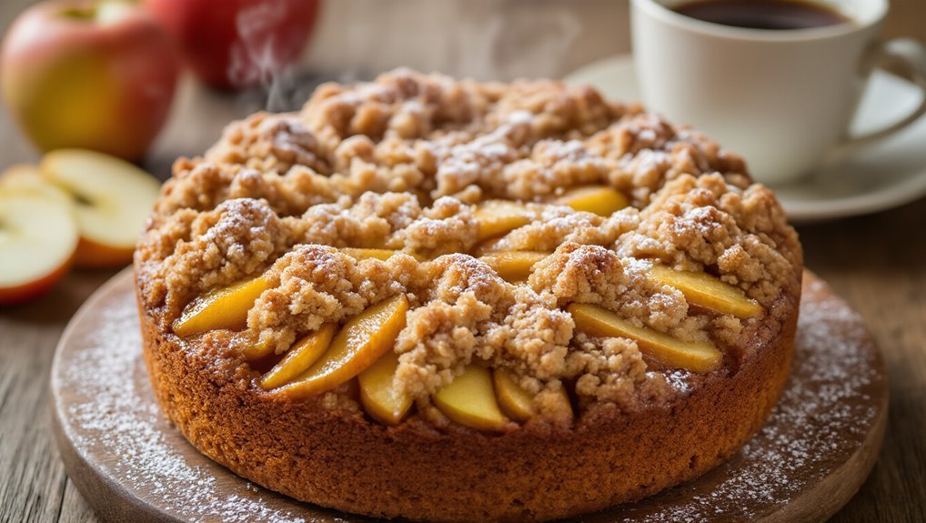 rich brown sugar crumble
