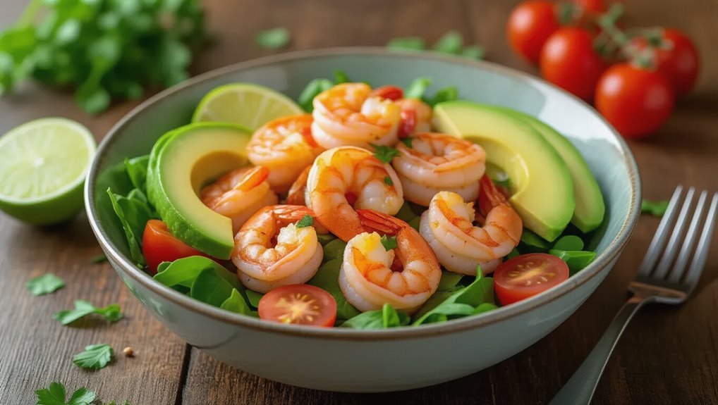 spicy shrimp avocado salad